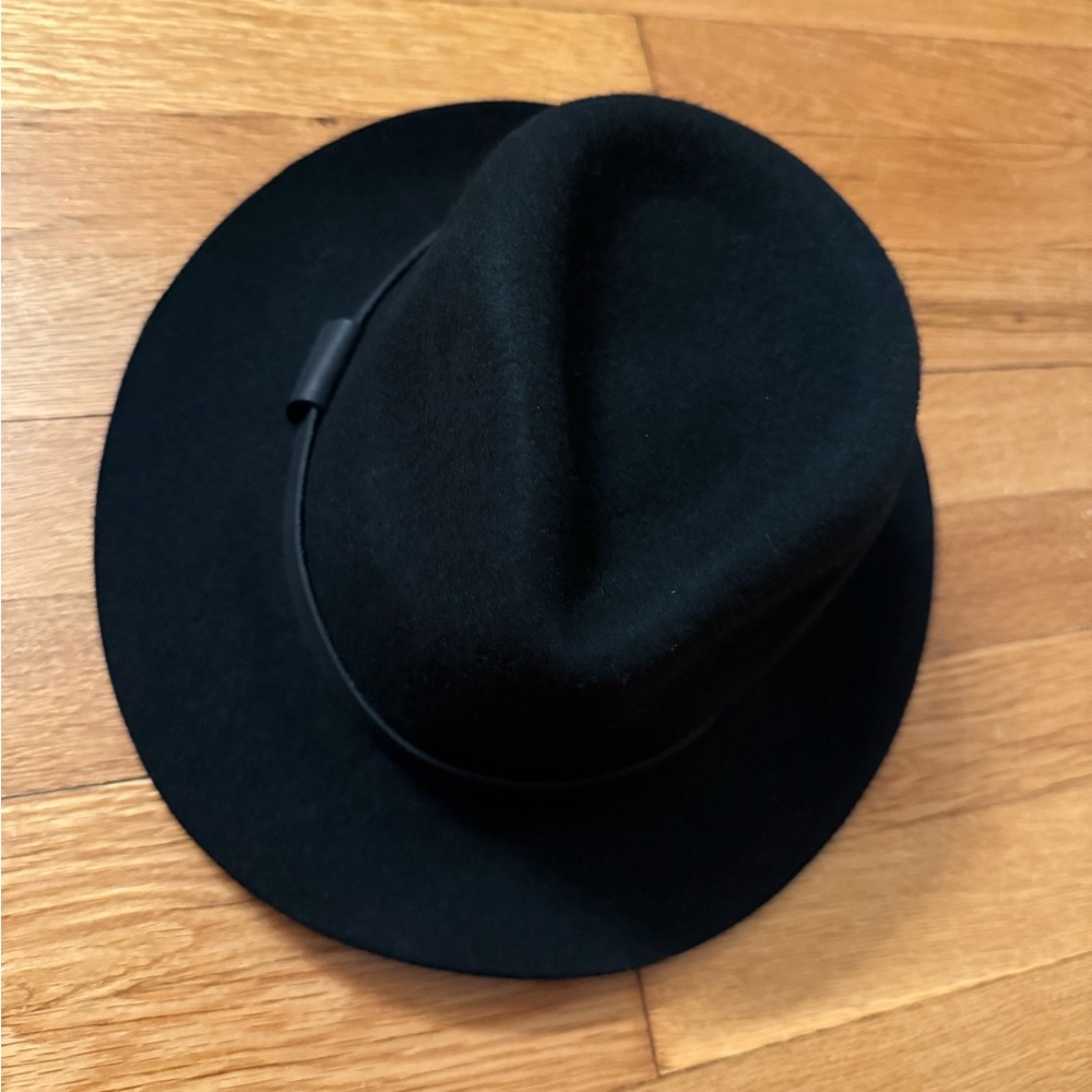 All Saints Classic Black Fedora